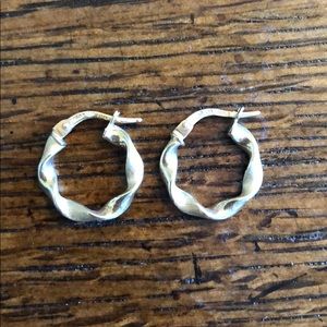 10K Yellow Gold Hoops
